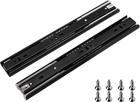 Schubladenschienen, 250mm küche auszugsschienen Vollauszug Schubladenschienen, Schubladen Schienensystem (Softclose, 250mm)
