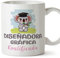 MUGFFINS Tazas para DISEÑADORA GRÁFICA mujer - En Español - Koalificado/koalificada - 11 oz / 330 ml - Regalo original y divertido
