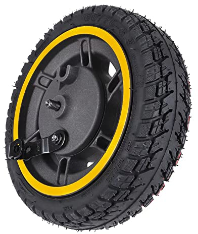 ERYUE Vorderrad für ninebot max g30, 10 Zoll 60/70-6,5 Vorderradreifen Ersatz für Ninebot MAX G30 G30D Elektroroller Vorderradnabe mit Trommelbremse