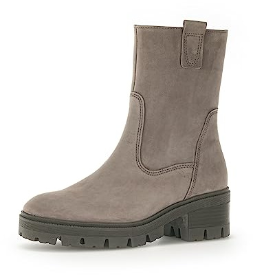 Gabor Damen Klassische Stiefeletten, Frauen Stiefeletten,Wechselfußbett,Moderate Mehrweite (G),Bootee,Booties,Fango (Micro),38 EU / 5 UK