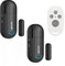 SANJIE Door Window Alarm with Remote for Home Security Kids Safety Demetia Patients,Door Window System for Shed Garage Burglar Anti-theft Alarms Security,4 Modes 0-120dB,Battery Included
