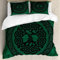 Bettwäsche 200x200cm Baum des Lebens Bettbezug Set 3 Teilig Wikinger Keltischer Knoten Rune Weiche Microfaser 3D Motiv Luxus Modern Bettdeckenbezug mit Reißverschluss und 2 Kissenbezüge 80x80cm