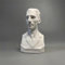 Womeet Nikola Tesla Figur Statue, Gips, Nikola, Tesla, Skulptur, Handwerk, Heimdekoration, Büro, Desktop-Dekoration, Nikola-Tesla-Figur, Skizzierübung, DIY-Kunstgeschenk