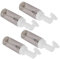 Lot de 4 Bouteilles en Mousse - Distributeur de Liquide Vaisselle Vide - Mini Distributeur de - en Plastique