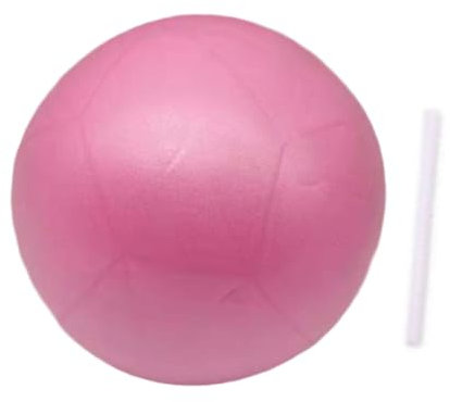 rockible Kleiner Pilatesball, Gymnastikball, PVC, strapazierfähig, 15 cm Kern, Yoga-Ball für Wettkampfübungen, Heim-Fitnessstudio, Balance, ROSA