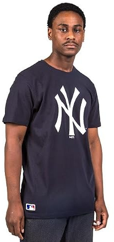 New Era nos MLB Regular Tee Neyyan Blkwhi T-Shirt für Herren (1 Stück)