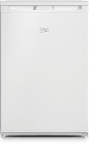 Beko TSE1286N Tisch-Kühlschrank 114 Liter Gesamt-Nutzinhalt, 101 Liter Kühlen, mit 4-Sterne-Gefrierfach, 13 Liter Gefrieren, MinFrost, nur 35 dB(A) Betriebsgeräusch, Weiß