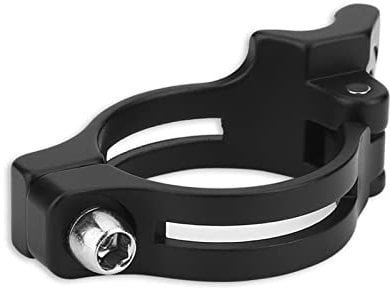 Front Derailleur Clamp,2 Sizes 31.8mm 34.9mm Front Derailleur Clamp Adapter Clip Cycling Accessory for Road or Mountain (31.8mm)