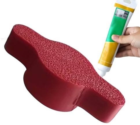 Abdeckkappen für Wiederverwendbare Abdeckung zur Verhinderung des Trocknens, Fugenversiegelung für Dusche, Badewanne, Fliesen, Fenster, Sockel, Küche | Langer Spachtelschutz