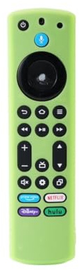 1PCS Silicone Remote Case For 2023 Fire TV Stick 4K Max 2nd/Fire Omni Series/Fire 4-Series Cover(Luminous Green)