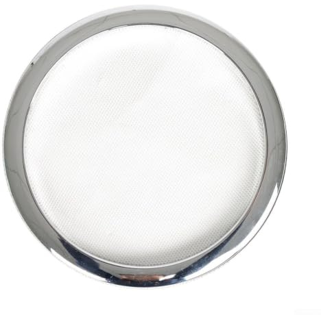 PureBowlic Silver Bass Drum Port Insert Hole Protector,Adjustable Tuning Ring Enhancer For Low For Frequency Boost,14.5cm Inner Diameter Acoustic Booster Accessory
