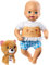 Little Mommy Cuddle and Care Doll & Puppy
