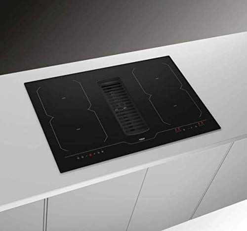 78cm Designer Bridgeable Induction Hob with Downdraft - Airforce 78 B2 Octa