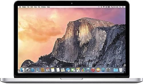Apple Macbook Pro 13 Core i5 2,6GHz 8Go SSD 512Go Retina Argent (ME866FN/A) Azerty (Reconditionné)