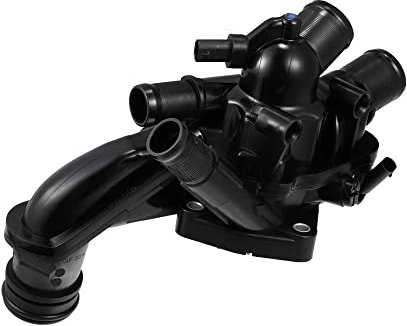 X AUTOHAUX Engine Coolant Thermostat Housing Assembly Replacement 11538674895