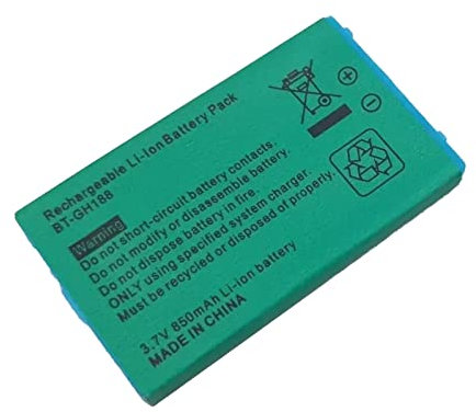 Batería de Iones de Litio de 3,7 V 850 Mah para GBA SP, Paquete de Batería de Iones de Litio de Repuesto con Destornillador para Consolas de Juegos GBA SP