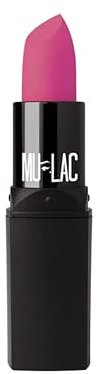 Mulac Cosmetics FLAMINGO Rossetto Cremoso Opaco fucsia dalla texture pastello