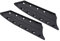PATIKIL Plastic Safety Knife Cover Sleeves for 8 Chef Knife or 7 Santoku Knife, 2 Pack Knives Edge Guard Blade Protector Universal Knife Sheath, Black