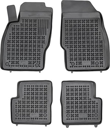 SMK Tappetini in gomma per auto adatto per Opel Corsa IV D 2006-2014 Sperimentate un nuovo standard di viaggio con i tappeto gomma antiscivolo per auto - tappeto gommato multistagionali per tutte le c