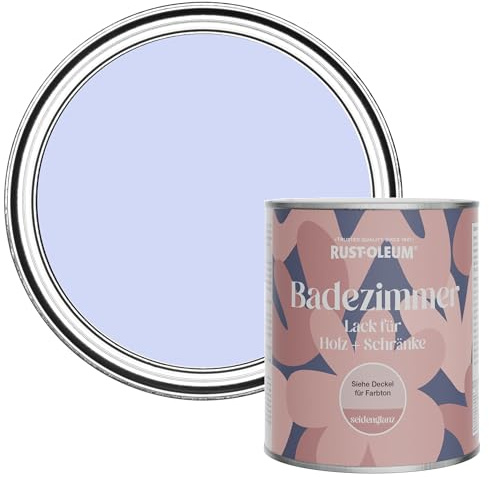 Rust-Oleum Purple Moisture Resistant Bathroom Wood and Cabinet Paint in Satin Finish - BE MY MERMAID 750ml