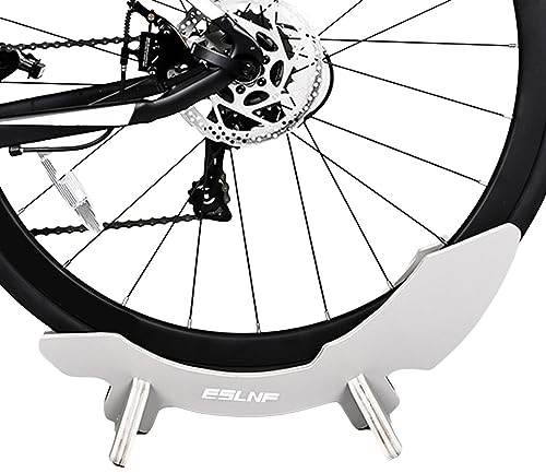 Bodenständer für Rennrad – verstellbarer Fahrradträger aus Holz, freistehend, für das Parken eines einfachen Fahrrads | Halterung für Fahrräder für Rennräder 700 C, Falträder