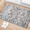 BedLooms Washable Door Mats Indoor & Outdoor - Non-Slippery Heavy Duty Front Door Mat - Stylish & Perfect Dust Grabbing Doormats - Super Absorbent Entrance Mat (Harmony, 40cm x 60cm)