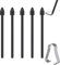 Ersatzspitzen für Samsung S Pen, 5 STK. Original Stylus Pen Spitzen für Samsung Galaxy S22 Ultra, Tab S7 FE, S7, S7+, S8, S8+, S8 Ultra, Note 8/9 – Mit Werkzeugset