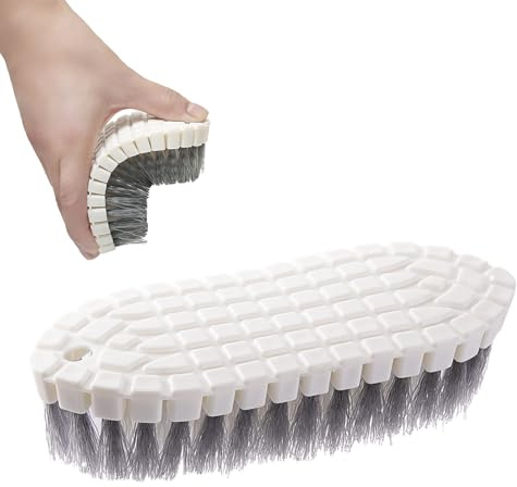 Bendable Scrubbing Brush Soft Bristle Brush Household Flexible Cleaning Brushes For Bathroom Kitchen Floor Bathtub Shower Tile Clothes Shoes