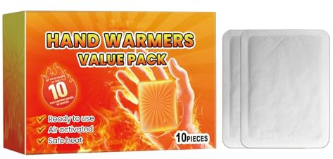 10 calentadores de pies portátiles para bebés, almohadillas térmicas para el cuerpo, calcomanías para pies, paquete de calor, parches cálidos para el cuerpo