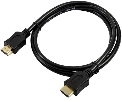 Lite-am 2160P 4K HDMI v2.0 Cable UHD HDR ARC 3D High Speed Gold Plated Lead For PS5, PS4, Xbox Series X, Xbox One, Smart TV, Sky Q, Blu-ray, Projector, PC (HDMI Nylon PVC-5m)