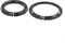 Adaptateur réducteur de tube de direction robuste pour fourche de vélo et écouteurs compatibles (D)