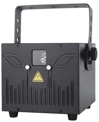 Disco Licht, 3W RGB Licht 3D Scanner Sta Lichter Effekte DMX512 Strahl Projektor DJ Disco Party For Sta