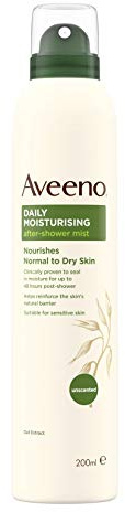Aveeno Daily Moisturising After Shower Mist, 200 ml