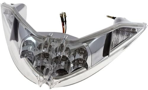 STR8 LED Rücklicht, KLARGLAS inkl. Blinker kompatibel mit Peugeot Jetforce, ROLLER, MAXISCOOTER