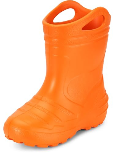 Ladeheid Gummistiefel Kinder federleichte Eva Regenstiefel für Mädchen und Jungen Thermo Gummistiefel gefüttert KL051