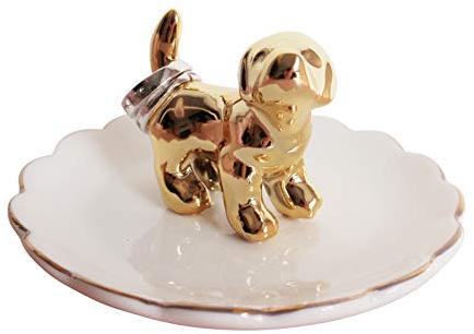 Tahit Luxuriöser Porzellan-Ringhalter, Keramik-Schmucktablett, Armband-Teller, Dessertschale – perfekt für kleine Schmuckstücke, Ringe, Halsketten, Ohrringe, Armbänder, Schmuckstücke usw.