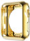 Leotop Kompatibel mit Apple Watch Hülle 40mm 44mm, Weiche TPU Plated Case Gehäuse Schutzfolie Schlankes Displayschutz Stoßstange Rundherum Abdeckung für iWatch Series 6 5 4 SE(40mm, Gold)