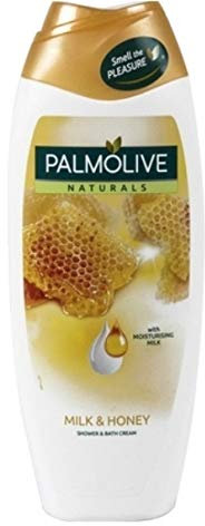 6er Pack - Palmolive Naturals Duschgel - Milch & Honig - 500 ml