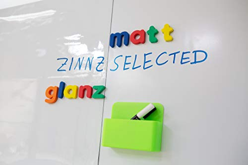 ZINNZ SELECTED | MATT Magnetisch Selbstklebende Whiteboard Folie | Weißwandtafel | Whiteboard | Schreibtafel | Folie | Wandfolie | Selbsthaftend | Multifunktionstafelfolie | Weiß Größe:50 x 120 cm