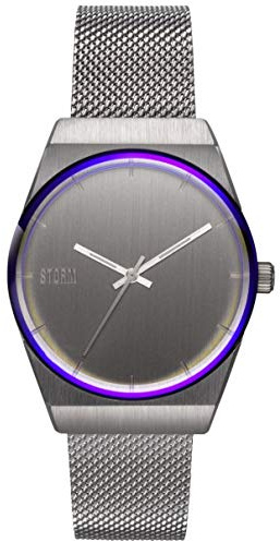 STORM Mini Cirero, Edelstahlgehäuse, Mesh Armband, Damenuhr, Armbanduhr, hochwertiges Mineralglas, 3 bar Wasserdicht