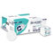 Lucart Professional, AquaStream 210, Papier hygiénique intercalaire en pure cellulose à haute friction, idéal pour les toilettes publiques et de bureau, 210 pièces, 9,5x11 cm, 40 paquets