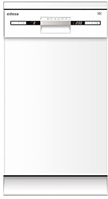 EDESA EDW 4710 WH - Lavastoviglie libera installazione, larghezza 45 cm, 7 programmi, efficienza energetica E, colore: bianco