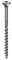 Nemura Lot de 100 Vis à Bois 6 x 140 mm - en Acier Zingué à Tête Fraisée - vis à bois Torx - Visses Spéciales pour Bois et Aggloméré- Haute Qualité Durable - Marque Francaise