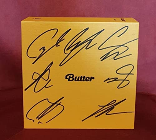BTS Album BUTTER DELUXE - LIMITED EDITION AUTOGRAPHED!!!! mit POSTER [Audio CD] Unknown [Audio CD] Unknown