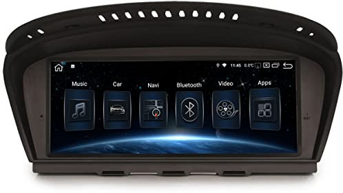 Erisin 8.8 pollici 8-core Android 10 Autoradio Bluetooth per BMW Serie 3 E90 E91 E92 E93 Serie 5 E60 E61 Serie 6 E63 E64 CCC GPS Navi iDrive CarPlay Android Auto WiFi USB DAB+ IPS Canbus 2GB+32GB