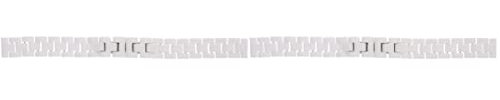Mikikit 2st Keramikband Uhrenarmband Aus Keramik Herrenuhren Frauen Armbänder Uhrenarmband Für Männer Armbänder Armbänder Herrenarmband Damenarmbänder Anschauen Flacher Mund Mann Weiß