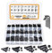 VIGRUE 1225PCS Schrauben Set M2 M3 M4 M5 Legiertem Stahl-Sechskopf-Knopf Schrauben Muttern und Unterlegscheiben Sortiment Kit Sechskantschrauben mit Aufbewahrungsbox flach Fall Box +Schraubenschlüssel
