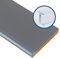 Prima Renovierungs-Systeme Sockelblende Küchen | Sockelleiste Küche mit Dichtungsprofil | Küchensockel 19 mm | Farbe und Größe wählbar (1500 x 150 mm, Anthrazit)