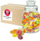 Pere's Candy Bundle Bonbons Süßigkeiten mit Früchtemixgeschmack 966g Dose + Notepad DIN A7-25 Blatt