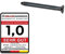 Standard Stulpschraube M5 x 40 mm Zur Zylinder Befestigung, Gewinde mit Spitze, verzinkt/kurz/klein